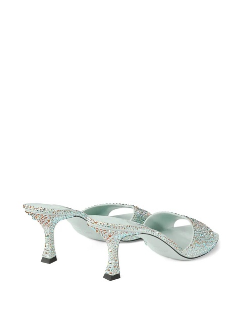 Jimmy Choo 70mm Skye mules - Green - zdjęcie produktu nr 2