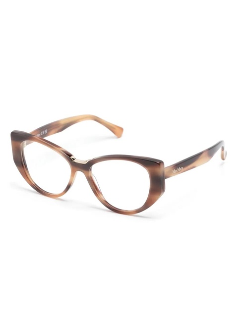 Max Mara Eyewear cat-eye glasses - Brown - zdjęcie produktu nr 1