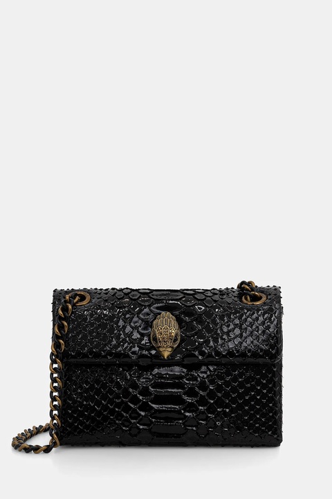 Kurt Geiger London torebka skórzana MINI KENSINGTON kolor czarny 5017300719 - zdjęcie produktu nr 1