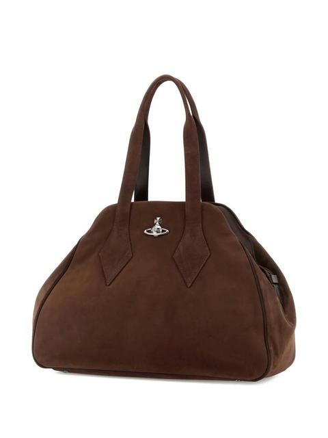 Vivienne Westwood large Yasmine tote bag - D402|CHOCOLATEBROWN - zdjęcie produktu nr 2