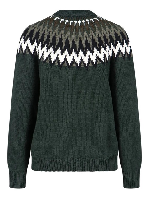 Gucci strass patterned sweater - Green - zdjęcie produktu nr 2