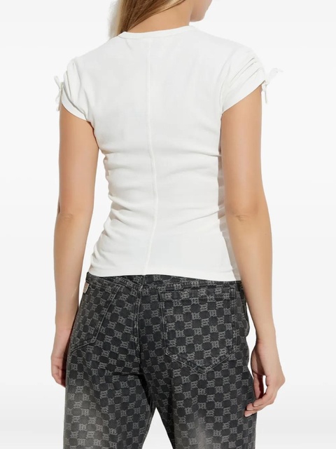 MISBHV tie-sleeves T-shirt - White - zdjęcie produktu nr 2