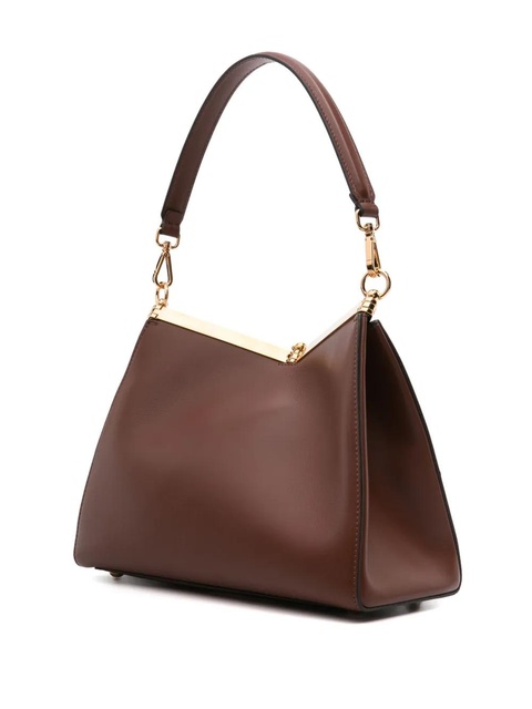 ETRO medium Vela leather shoulder bag - Brown - zdjęcie produktu nr 2
