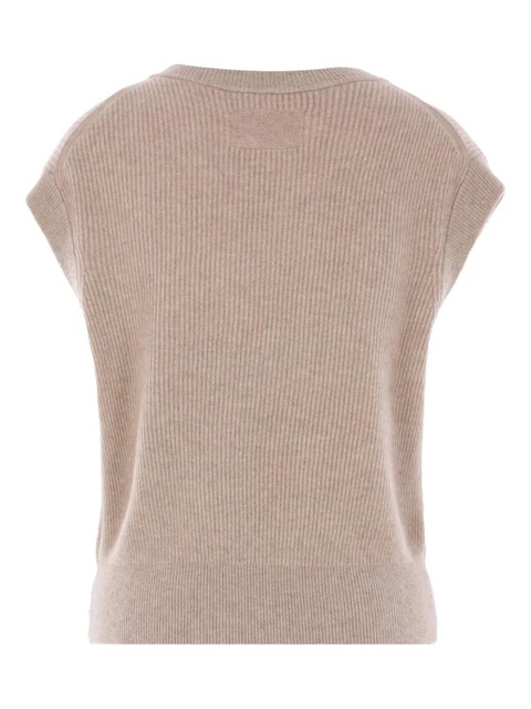 Guest In Residence ribbed cashmere sweater - Neutrals - zdjęcie produktu nr 1