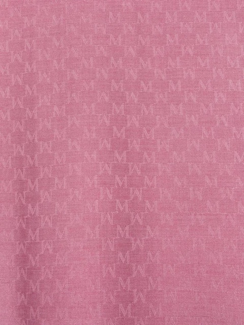 Max Mara logo-jacquard scarf - Purple - zdjęcie produktu nr 1