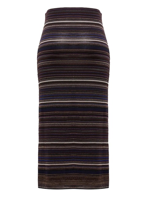 Missoni striped midi skirt - Brown - zdjęcie produktu nr 2