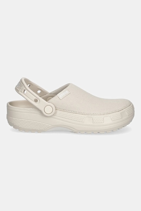 Crocs klapki Classic Crafted Clog damskie kolor beżowy 211354 - zdjęcie produktu nr 2