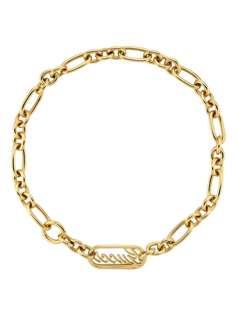 Gucci chain-link logo necklace - Gold - zdjęcie produktu nr 2