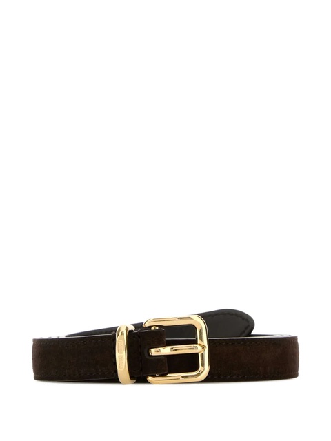 Miu Miu suede belt - Brown - zdjęcie produktu nr 1