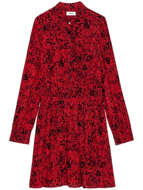 Zadig&Voltaire Refla minidress - Red - zdjęcie produktu nr 1