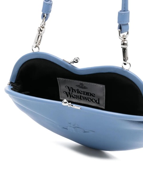 Vivienne Westwood Belle Heart Frame clutch bag - Blue - zdjęcie produktu nr 2