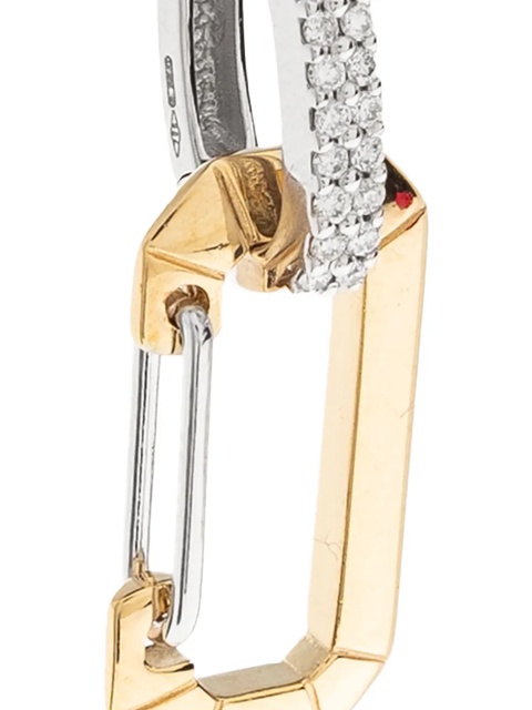 EÉRA 18K yellow gold small Chiara diamond earring - zdjęcie produktu nr 2