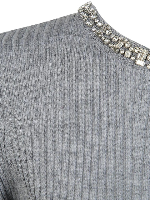 Max Mara Catone ribbed sweater - Grey - zdjęcie produktu nr 2