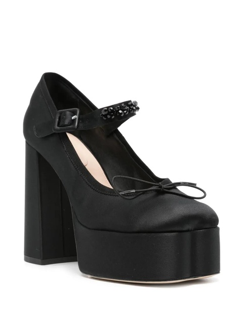 Simone Rocha 125mm heart-toe pumps - Black - zdjęcie produktu nr 2
