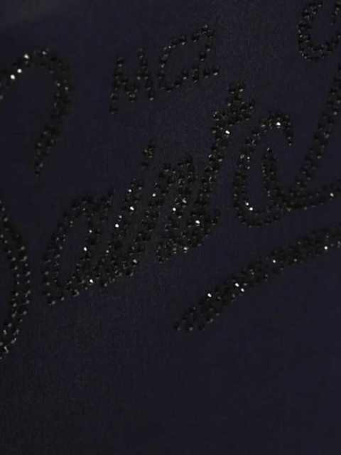 MC2 Saint Barth rhinestone-embellished swimsuit - Black - zdjęcie produktu nr 1