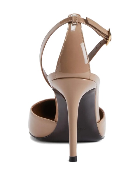 Giuseppe Zanotti leather heeled sandals - Neutrals - zdjęcie produktu nr 2