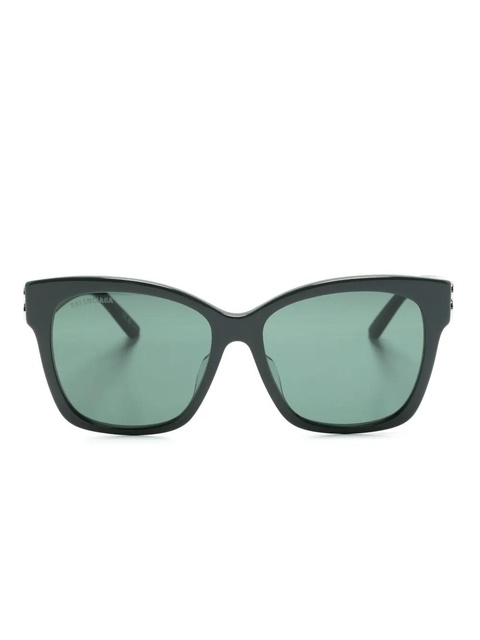 Balenciaga Eyewear Dynasty square-frame sunglasses - Green - zdjęcie produktu nr 1