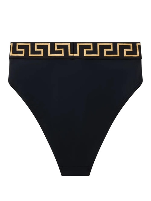 Versace Greca Border high-waist bikini bottoms - Black - zdjęcie produktu nr 2
