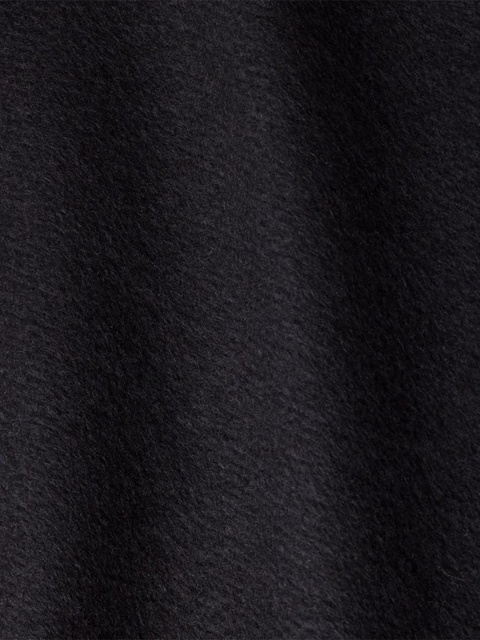 Prada triangle-logo fringed scarf - Black - zdjęcie produktu nr 1