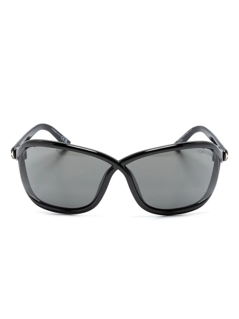 TOM FORD Eyewear Bettina butterfly-frame sunglasses - Black - zdjęcie produktu nr 2