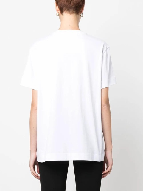 Givenchy logo print cotton T-shirt - White - zdjęcie produktu nr 2