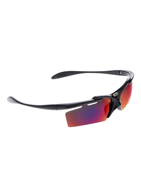 Balenciaga Eyewear shield-frame sunglasses - Black - zdjęcie produktu nr 2