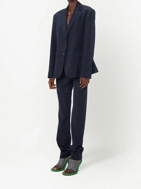 JW Anderson single-breasted blazer - Blue - zdjęcie produktu nr 2
