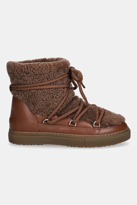 Inuikii sneakersy skórzane Curly kolor brązowy 1001.003.0281.150 - zdjęcie produktu nr 1