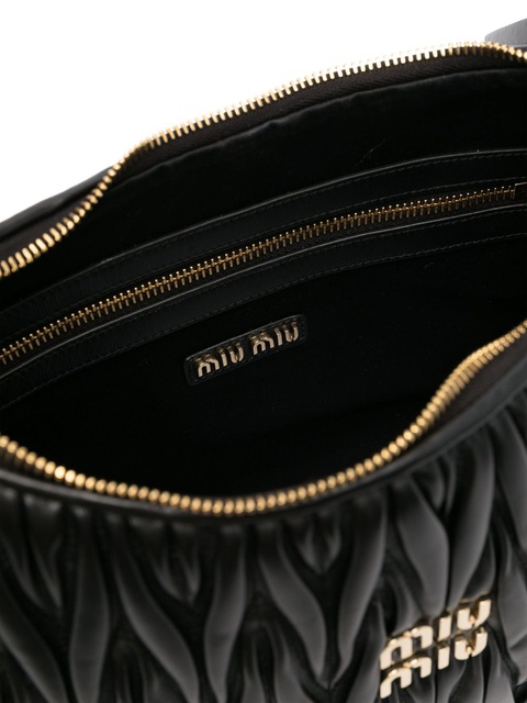 Miu Miu Wander shoulder bag - Black - zdjęcie produktu nr 2