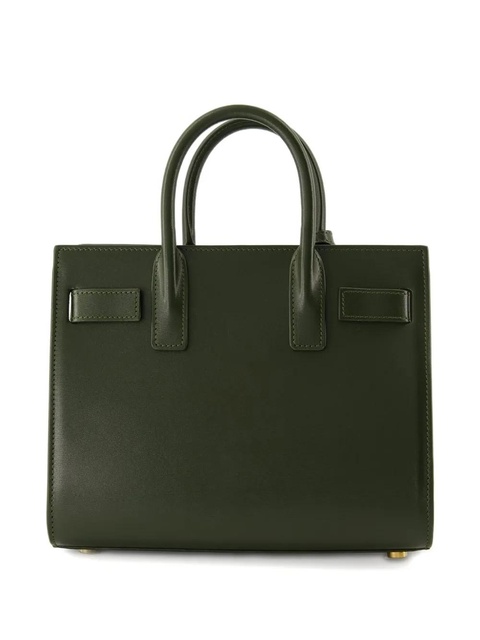 Saint Laurent nano Sac De Jour tote bag - Green - zdjęcie produktu nr 1