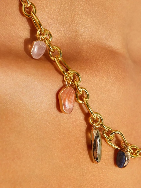 Cult Gaia Shanti multiple-pendants necklace - Gold - zdjęcie produktu nr 2