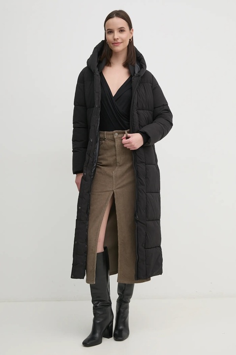 Sandro Ferrone kurtka damska kolor czarny zimowa - zdjęcie produktu nr 2