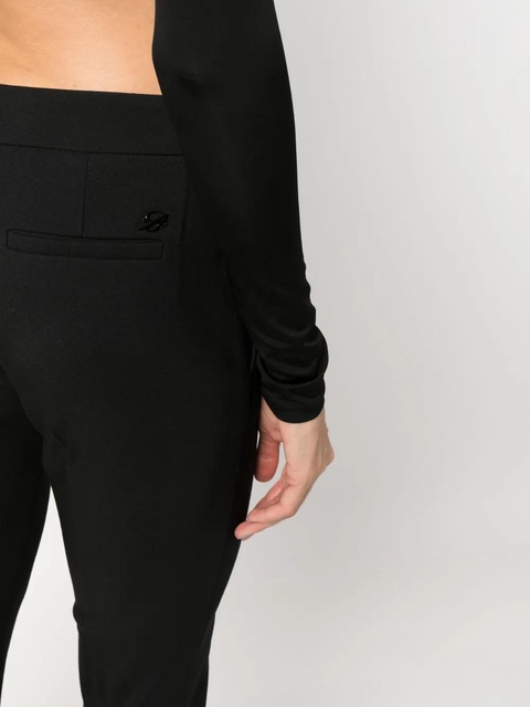 Blumarine low-rise cropped trousers - Black - zdjęcie produktu nr 2