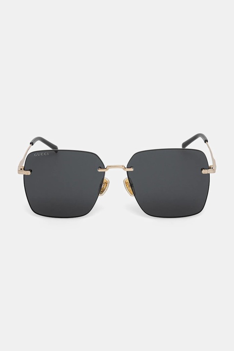 Gucci okulary przeciwsłoneczne damskie kolor złoty GG1955SA - zdjęcie produktu nr 1