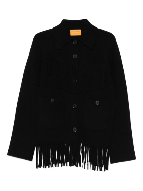 Guest In Residence fringed jacket - Black - zdjęcie produktu nr 1