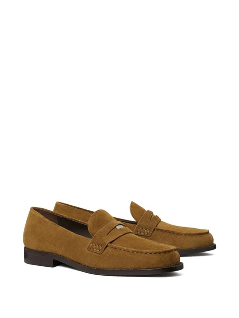 Tory Burch penny suede loafers - Brown - zdjęcie produktu nr 1
