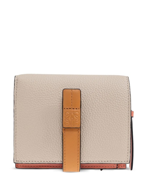 LOEWE strap-detail leather wallet - Grey - zdjęcie produktu nr 1