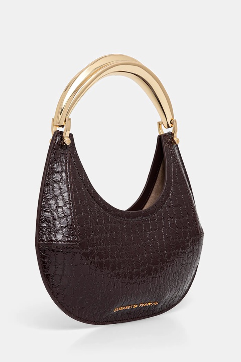 Elisabetta Franchi torebka kolor bordowy BS29A56E2 - zdjęcie produktu nr 2