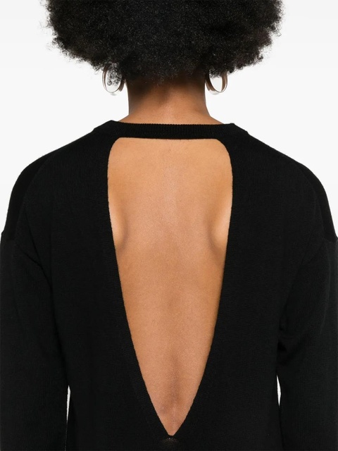 Zadig&Voltaire open-back knitted mini dress - Black - zdjęcie produktu nr 2