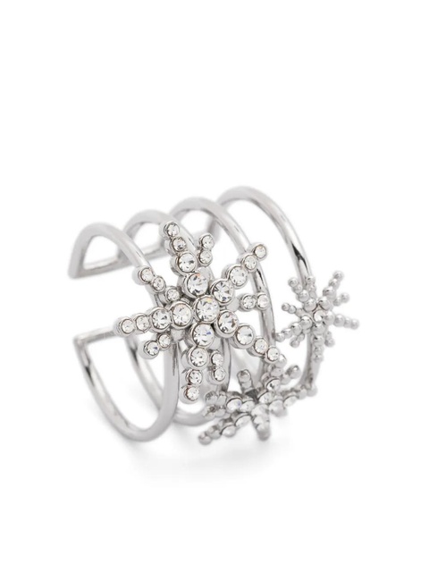 Maje crystal-detail ring - Silver - zdjęcie produktu nr 2