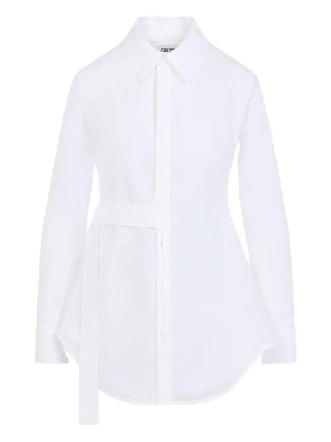 Jean Paul Gaultier belted shirt - White - zdjęcie produktu nr 1