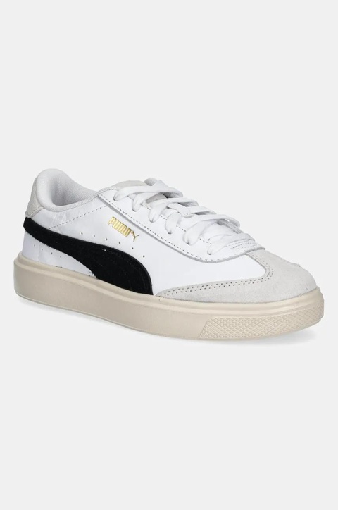 Puma sneakersy skórzane Lajla T-toe kolor biały 397734 - zdjęcie produktu nr 1