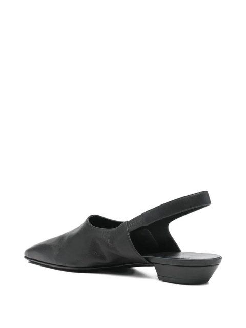 KHAITE Cecilia slingback flat pumps - Black - zdjęcie produktu nr 2