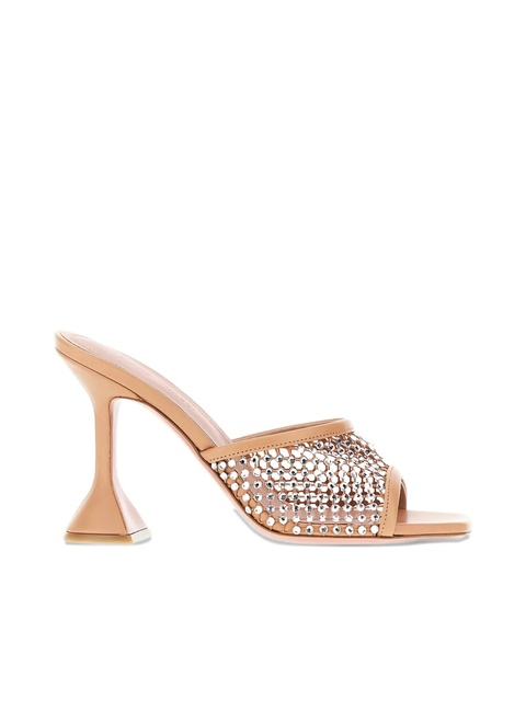 Amina Muaddi 95mm Lupit sandals - Neutrals - zdjęcie produktu nr 1