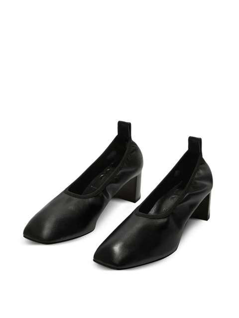 Aeyde 35mm Narissa ruched pumps - Black - zdjęcie produktu nr 2