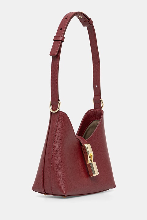 Furla torebka skórzana kolor bordowy WE00820.ARE000.CGQ00 - zdjęcie produktu nr 2
