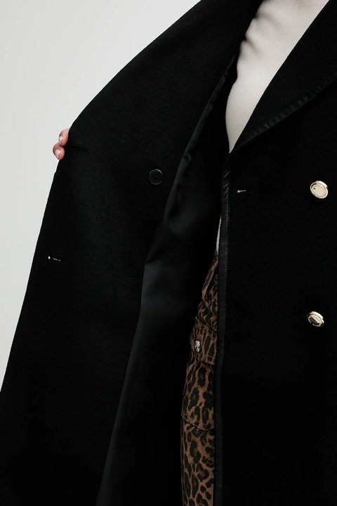 Morgan płaszcz z dodatkiem wełny kolor czarny GPLAY - zdjęcie produktu nr 2