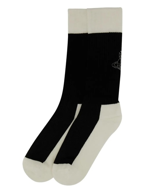 Vivienne Westwood Sporty Orb detail socks - Black - zdjęcie produktu nr 2