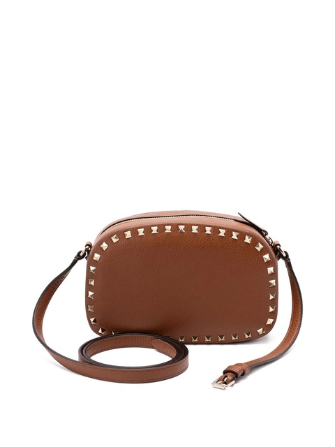 Valentino Garavani mini Rockstud leather cross body bag - Brown - zdjęcie produktu nr 2