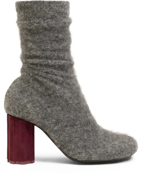 AMI Paris 120mm Piano ankle boots - Grey - zdjęcie produktu nr 1